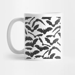 Halloween Bats - Gray Mug